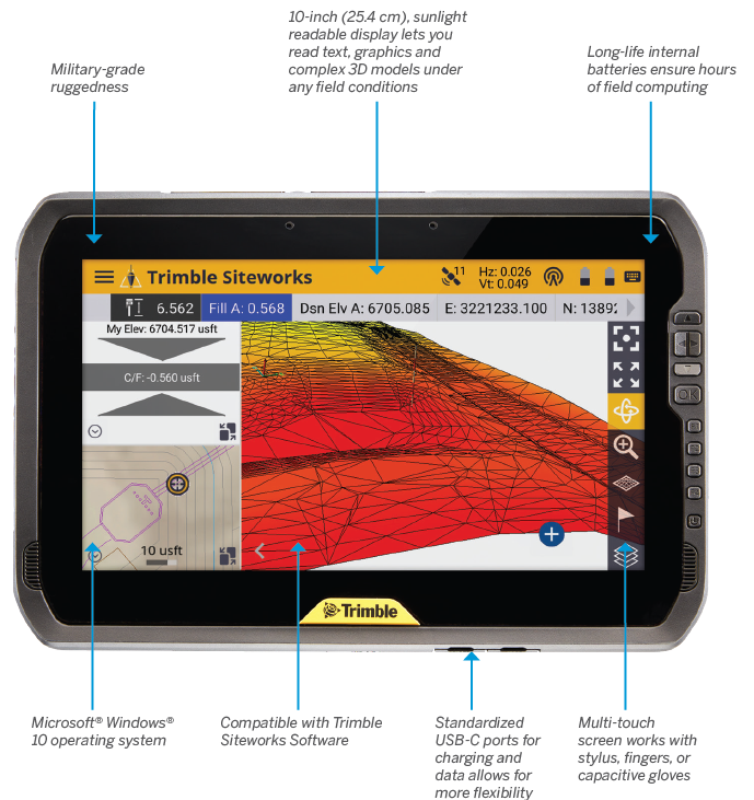 Trimble T100 Tablet