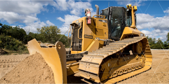 caterpillar at work