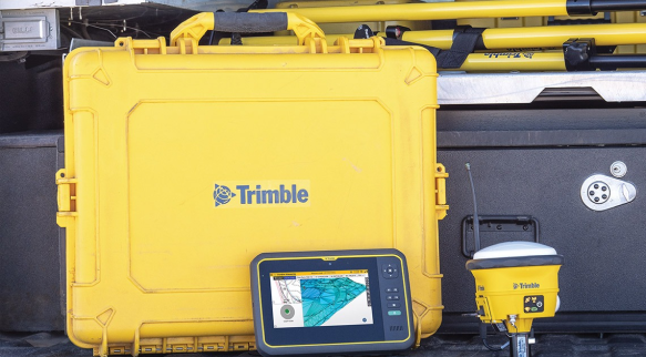 some trimble hardware displayed